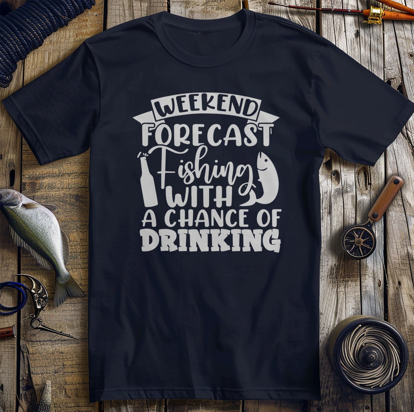 Fishing Forecast T-Shirt