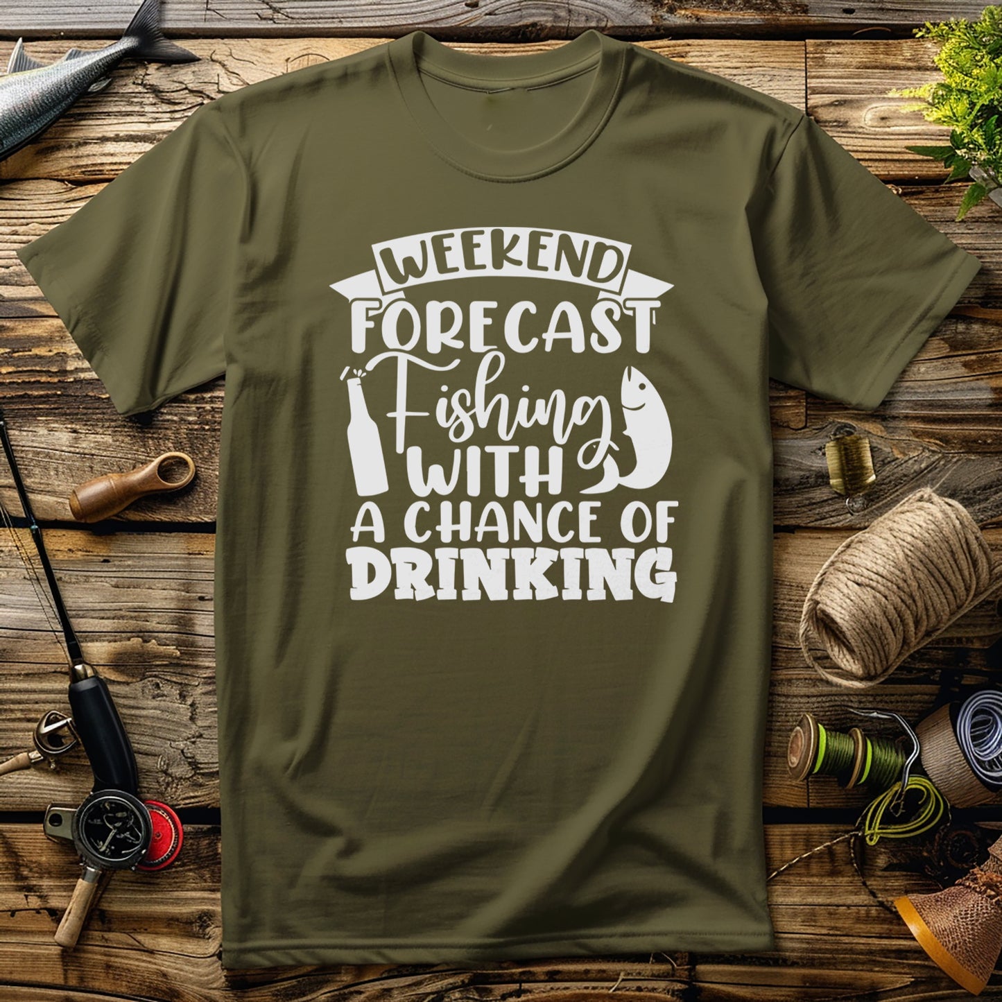 Fishing Forecast T-Shirt