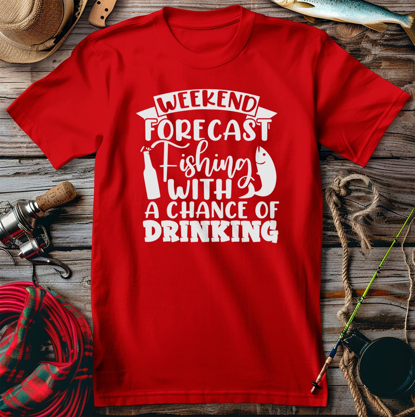 Fishing Forecast T-Shirt