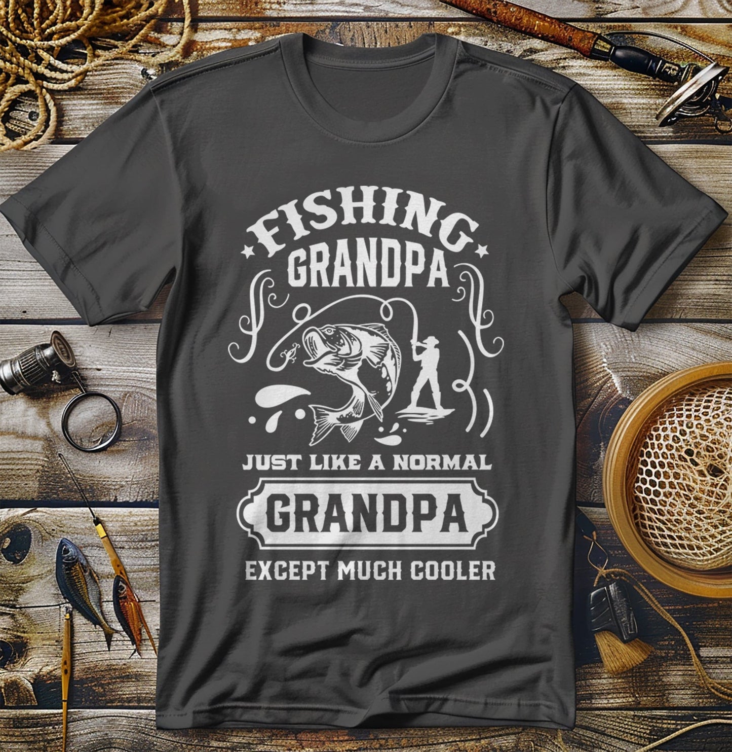 Fishing Grandpa T-Shirt