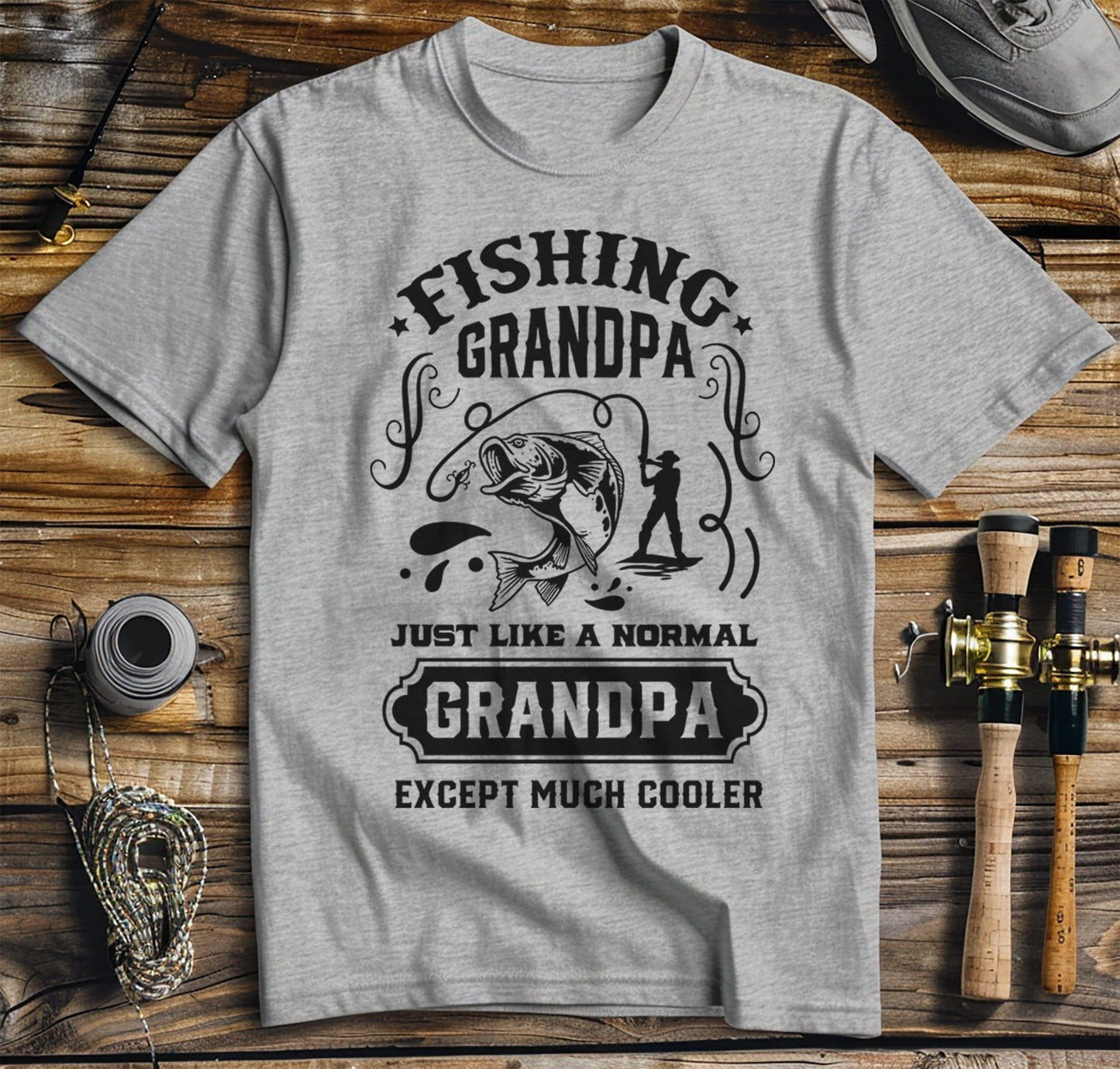 Fishing Grandpa T-Shirt