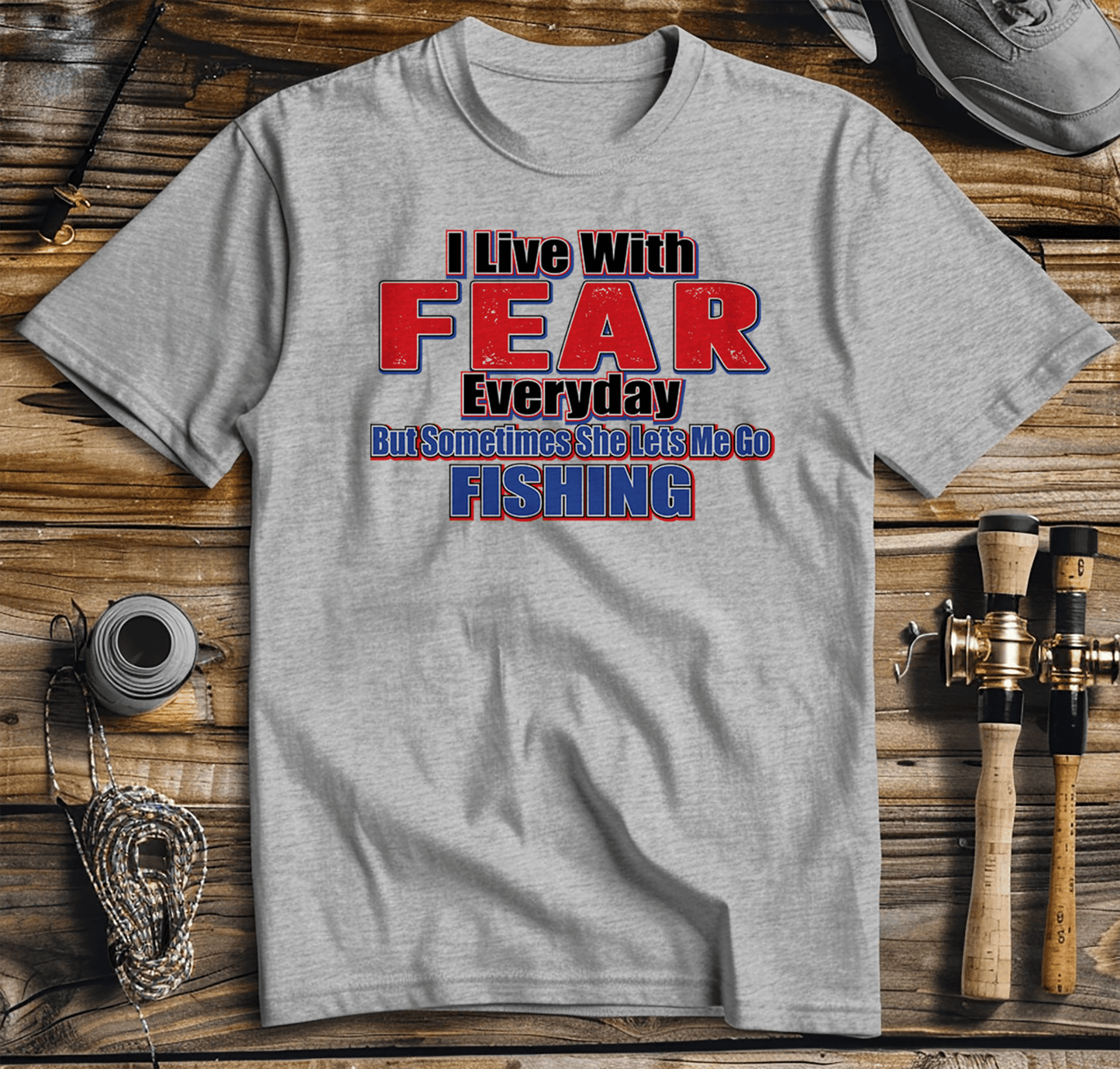 Live with Fear T-Shirt