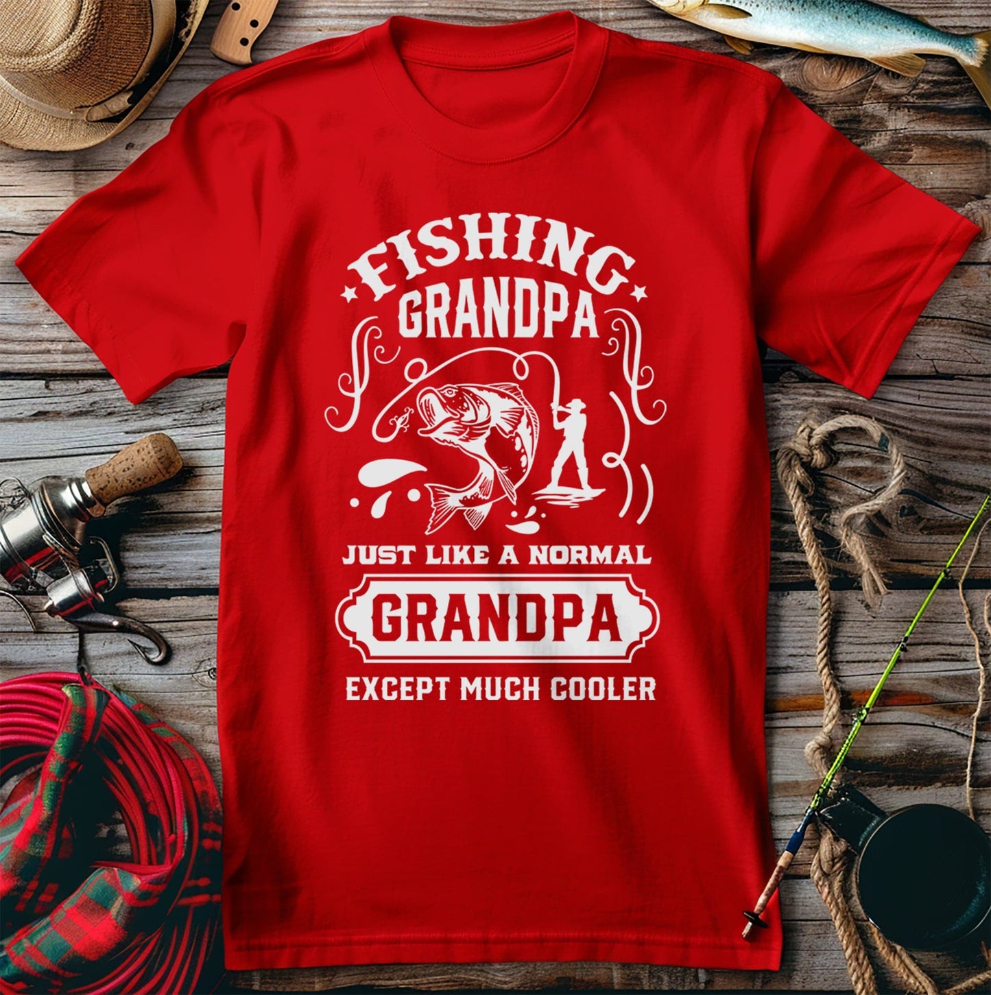 Fishing Grandpa T-Shirt