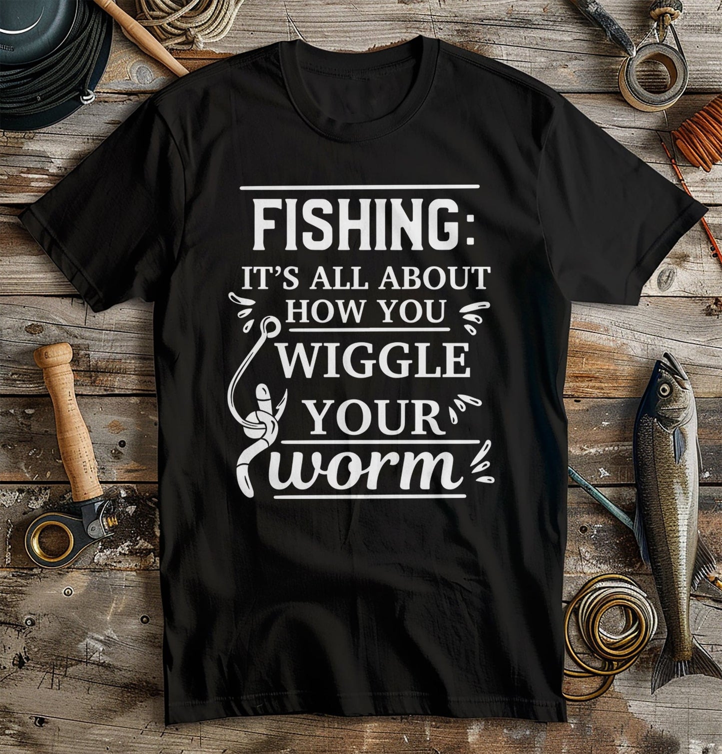Fishing Wiggle T-Shirt