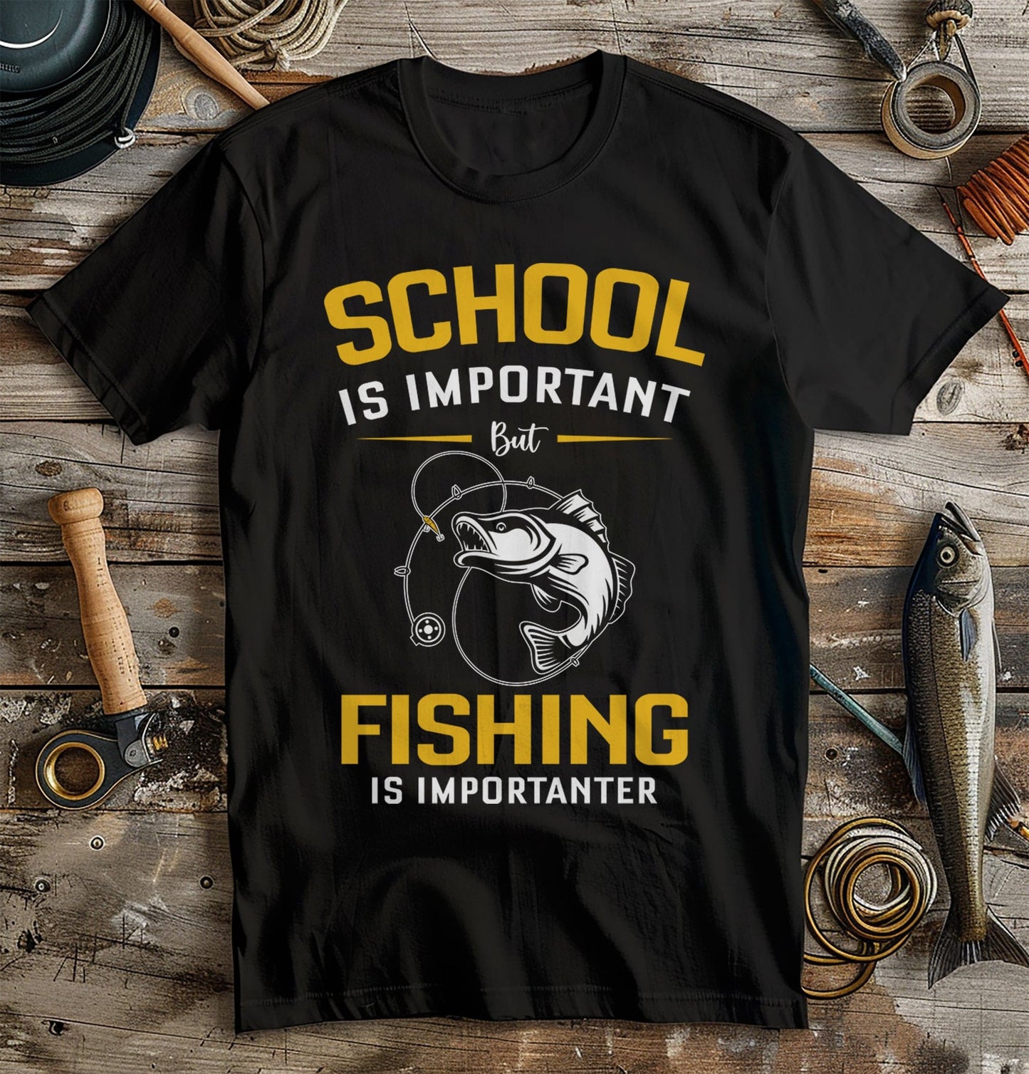 School vs. T-Shirt