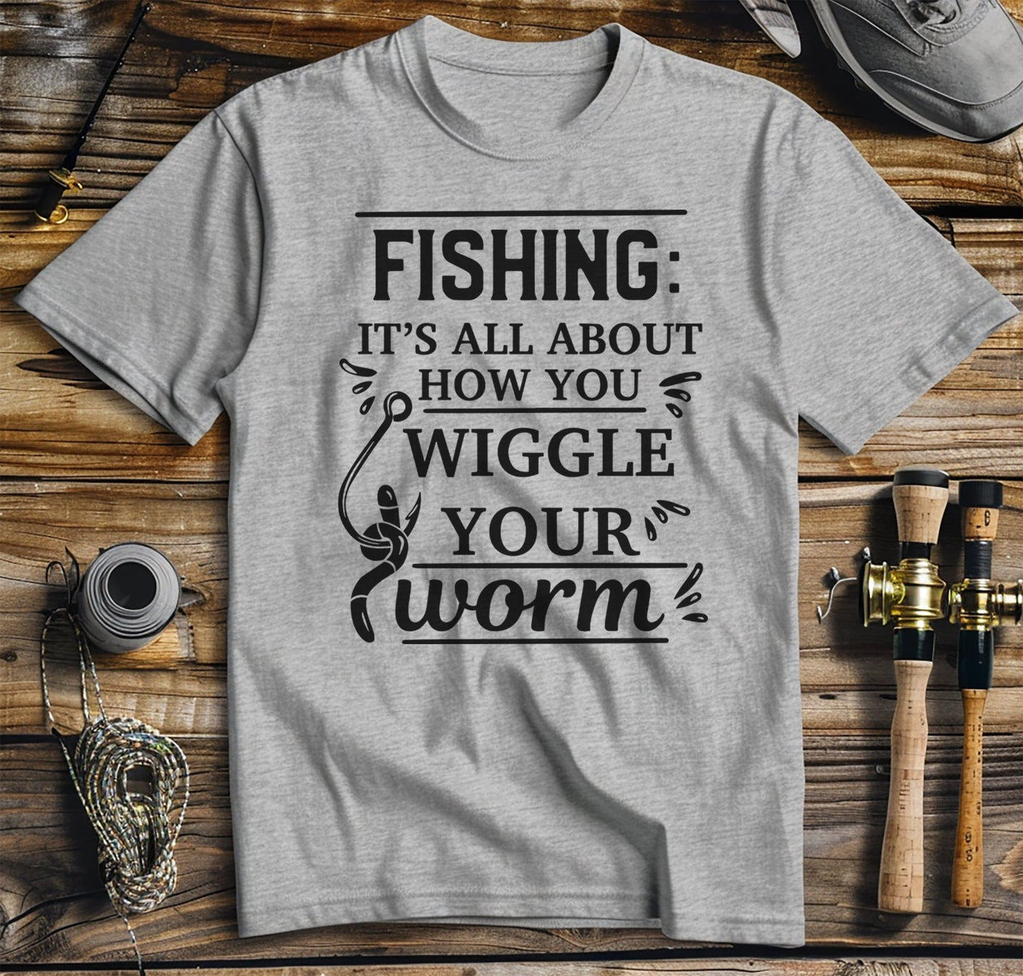 Fishing Wiggle T-Shirt