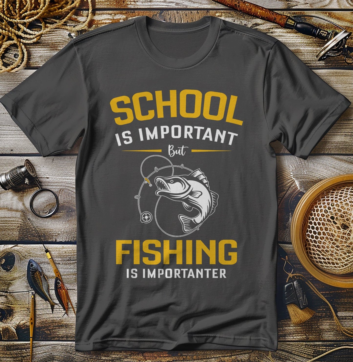 School vs. T-Shirt