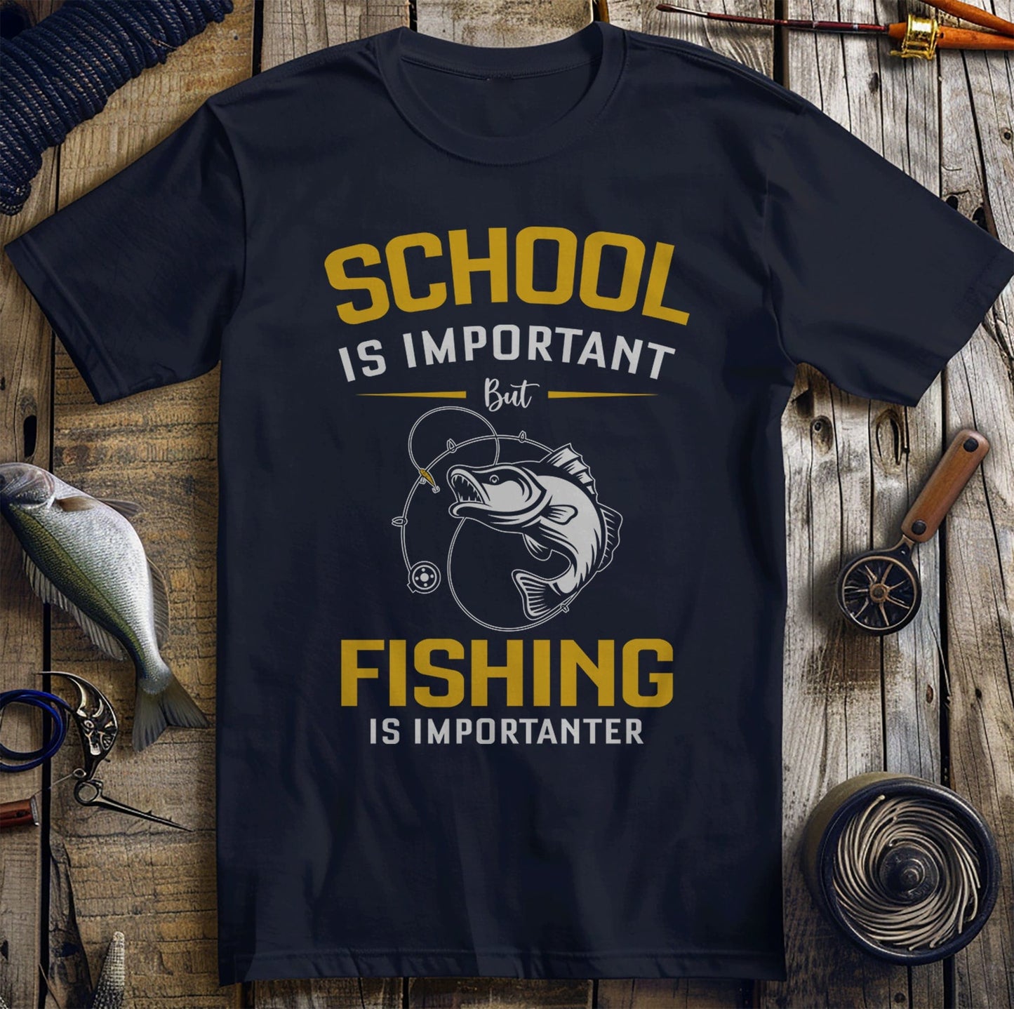 School vs. T-Shirt