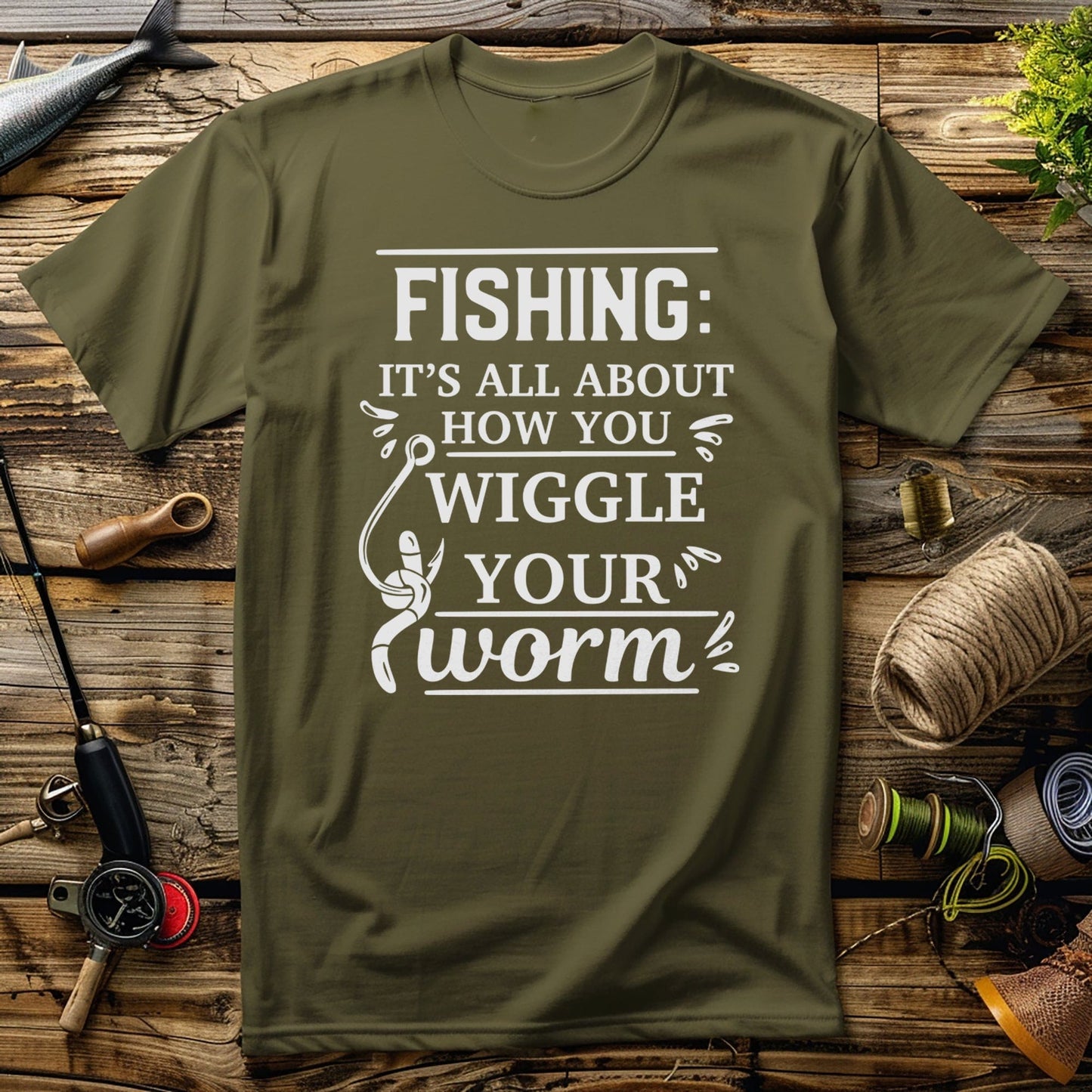 Fishing Wiggle T-Shirt