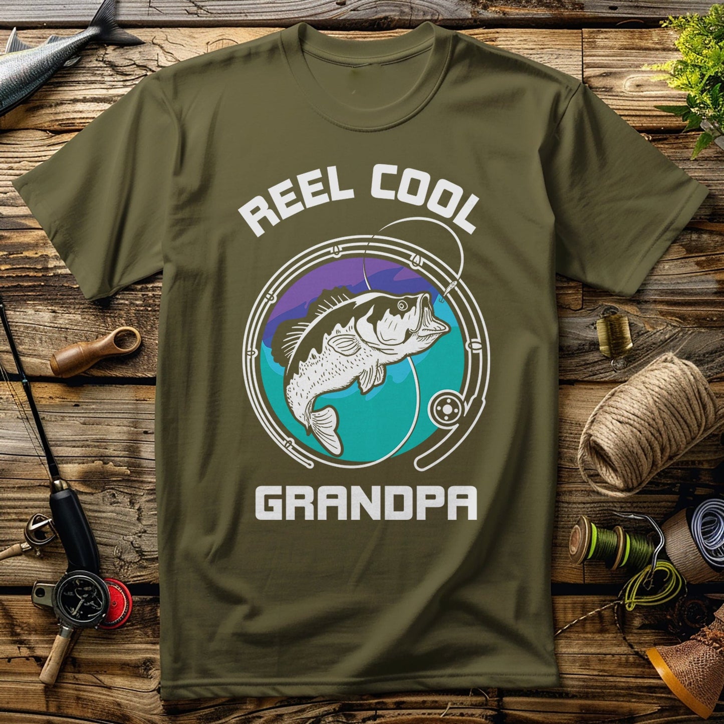 Reel Cool Grandpa T-Shirt