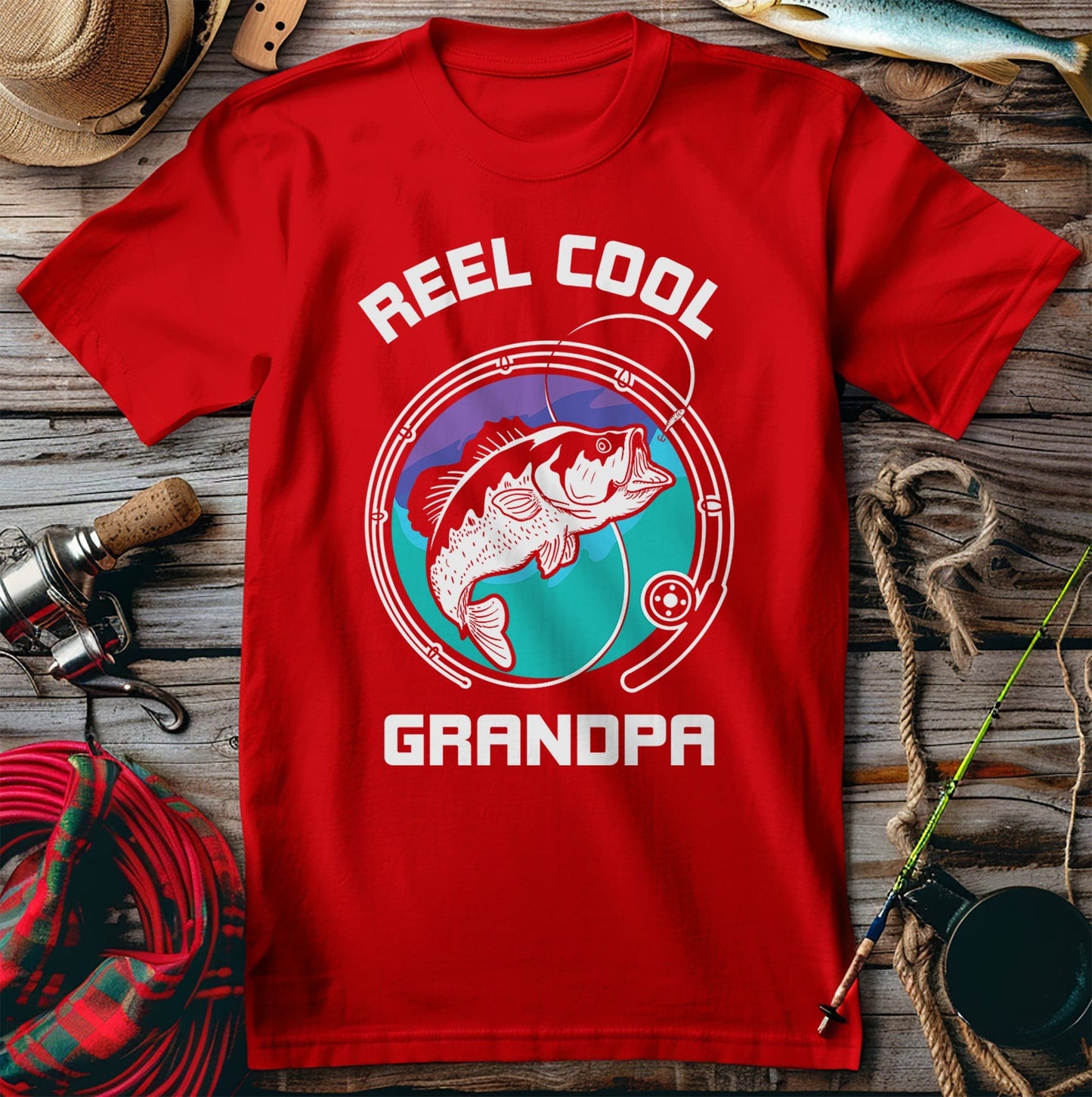 Reel Cool Grandpa T-Shirt