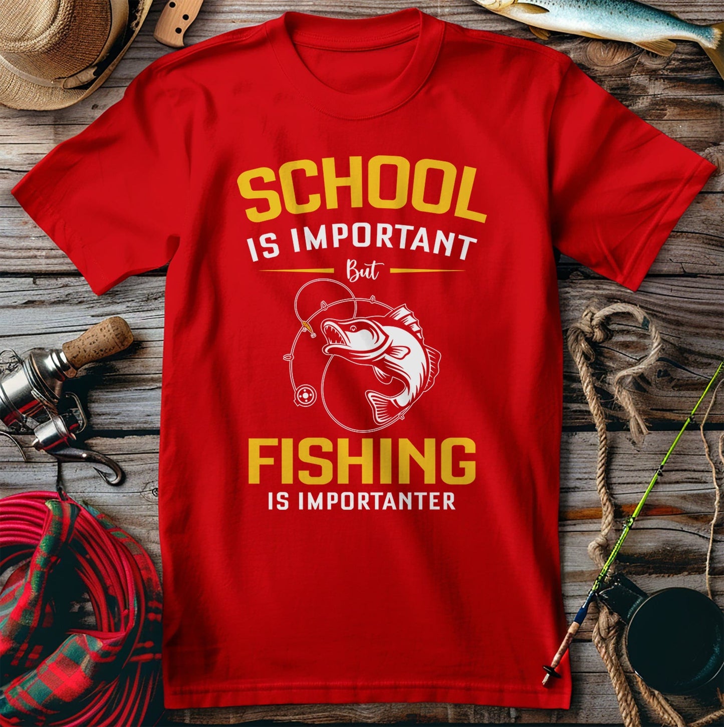 School vs. T-Shirt