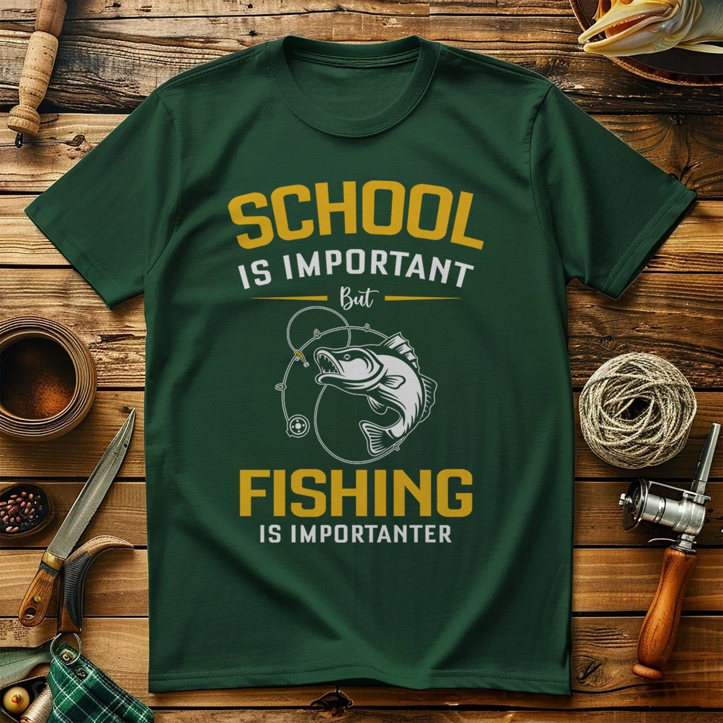 School vs. T-Shirt