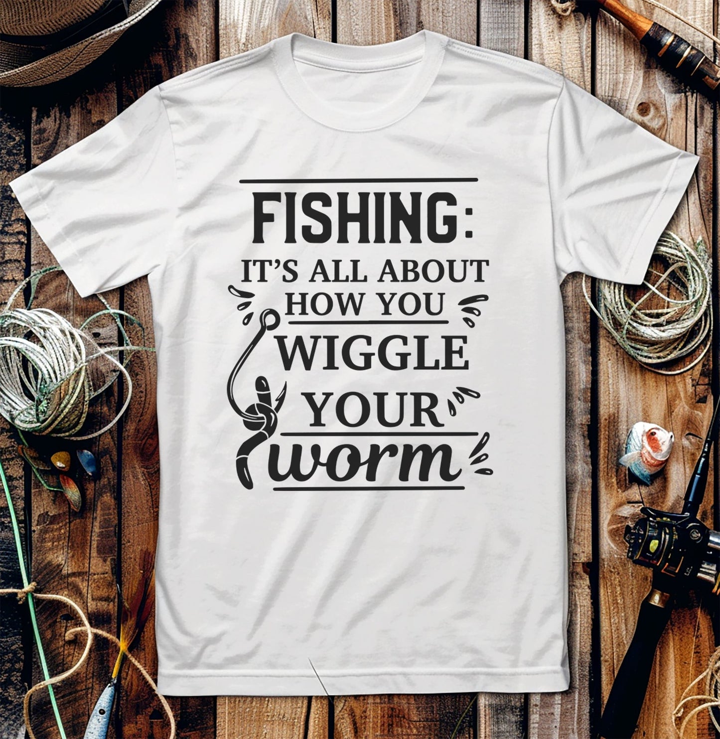 Fishing Wiggle T-Shirt
