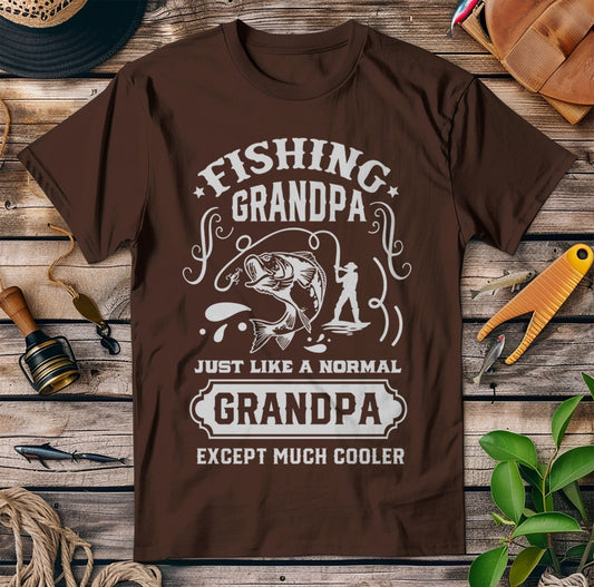 Fishing Grandpa  T-Shirt