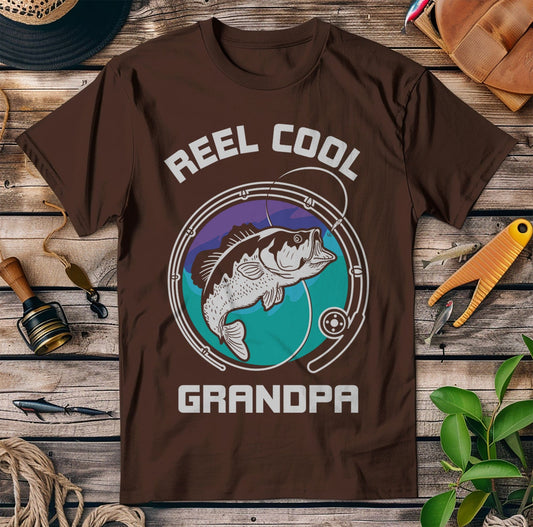 Reel Cool Grandpa  T-Shirt