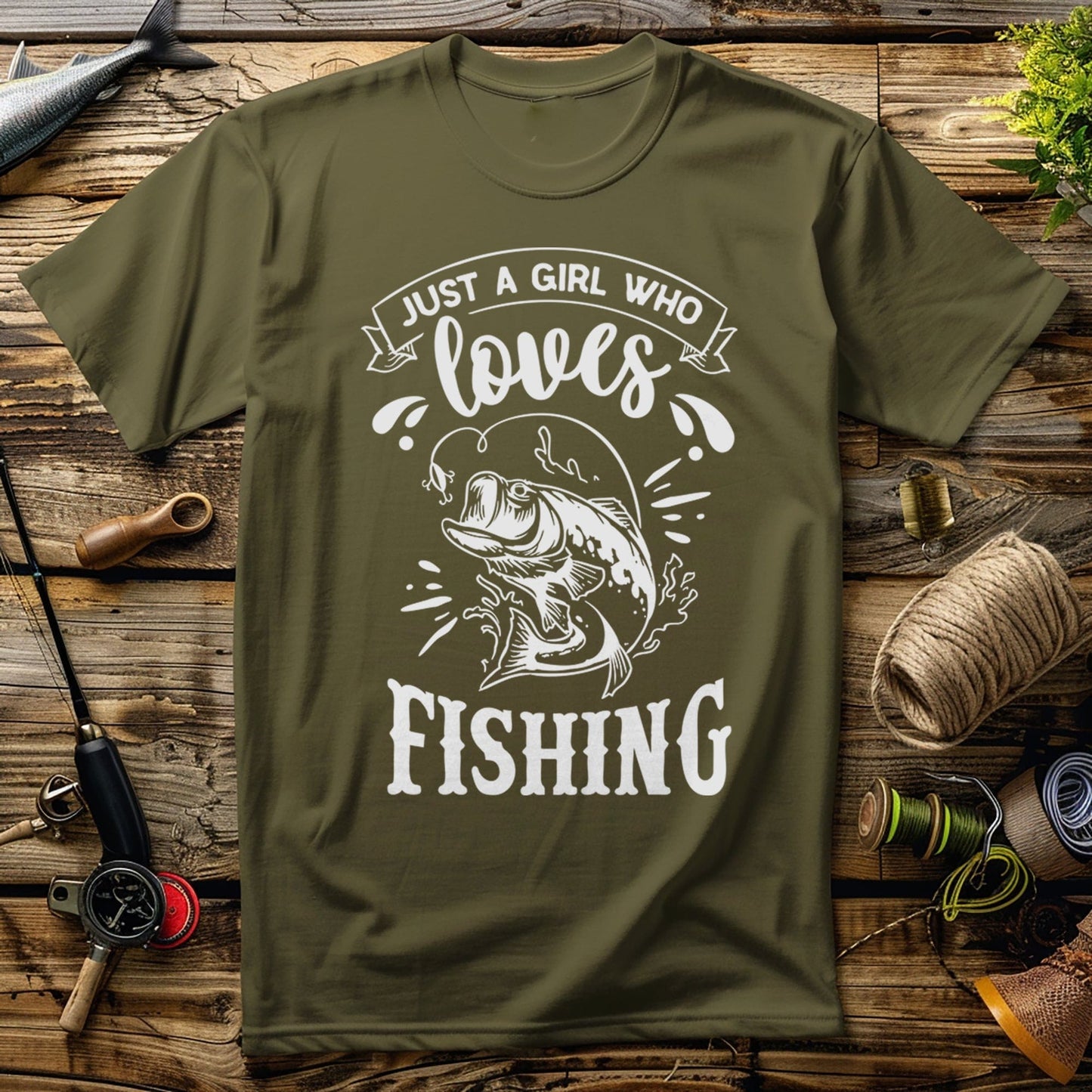 Just a Girl Who  T-Shirt