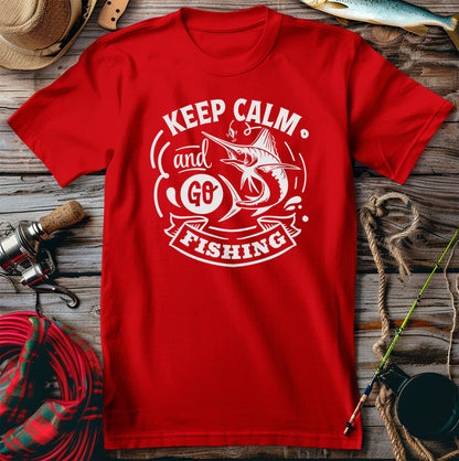 Keep Calm and Go  T-Shirt